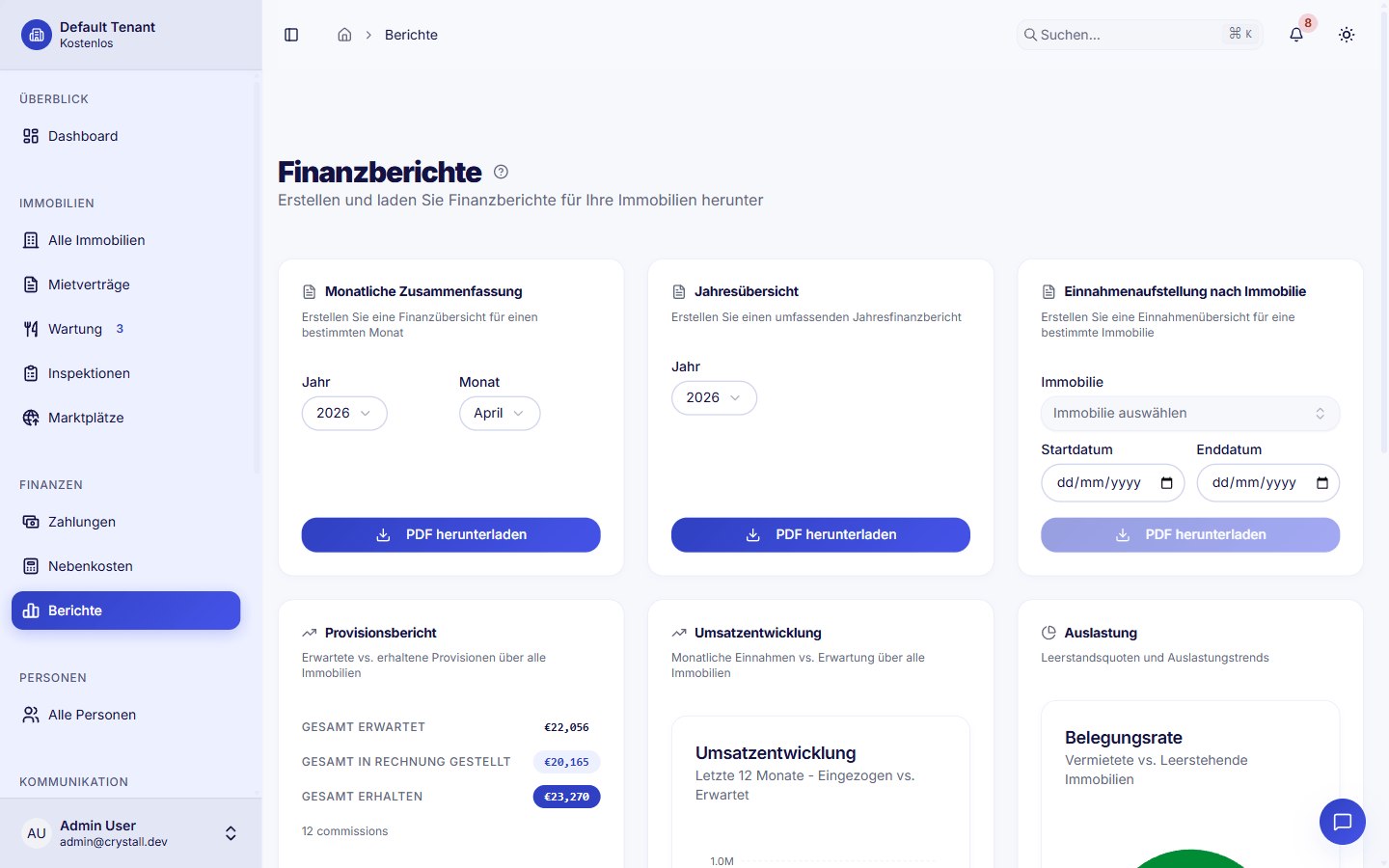 Finanzberichte